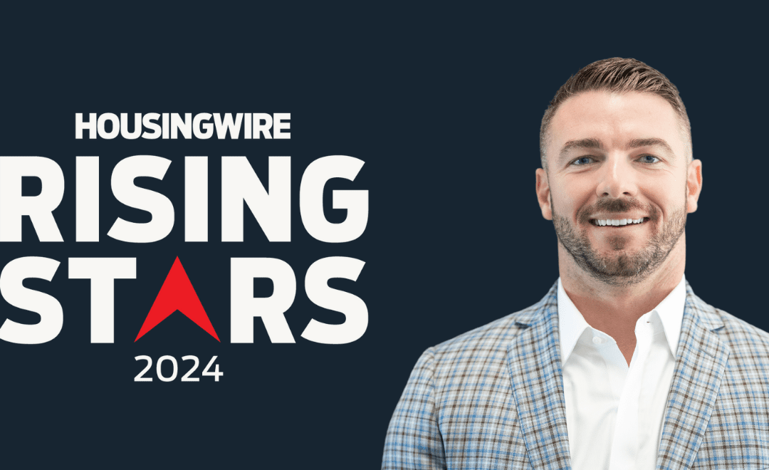 Brando Tessar Recognized with HousingWire Rising Stars Award