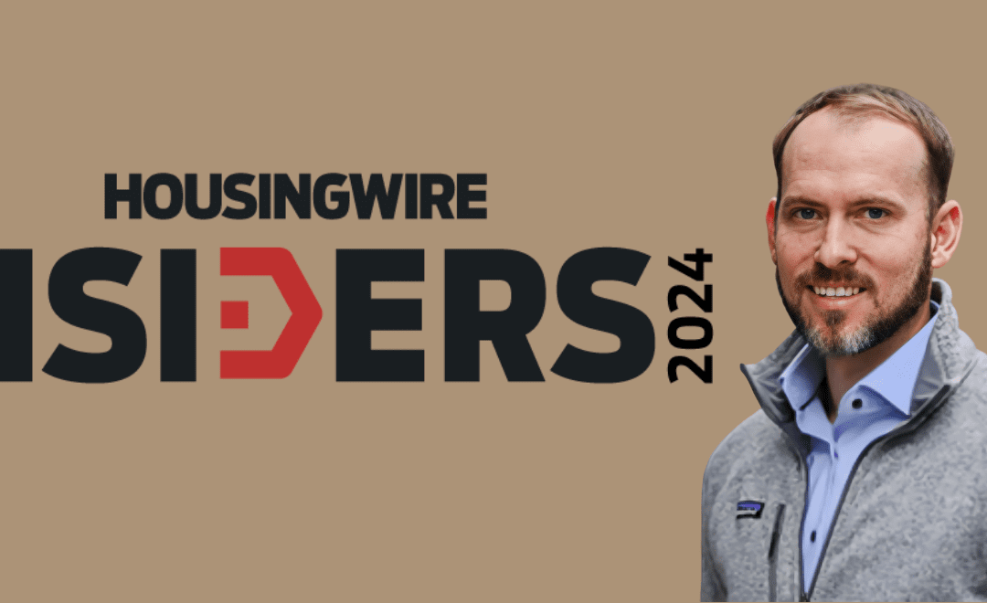 Josh Fuchs Recognized with HousingWire Insiders Award