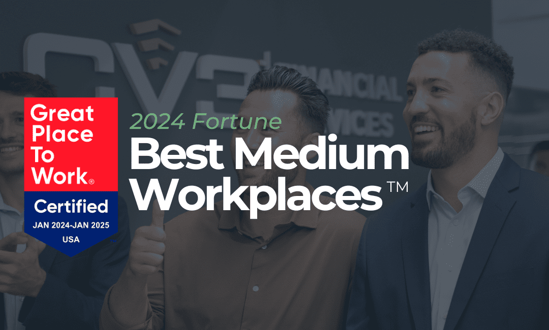 CV3 Ranks 11 out of 100 on Fortune’s Best Medium Workplaces List